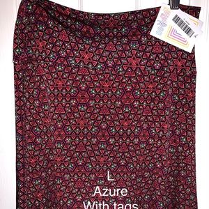 Lularoe large Azure with tags